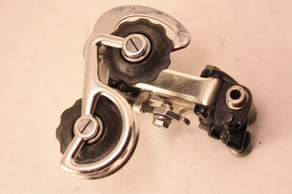 Campagnolo Super Record Rear Derailleur: 1982 Second Gen, Ti Bolts