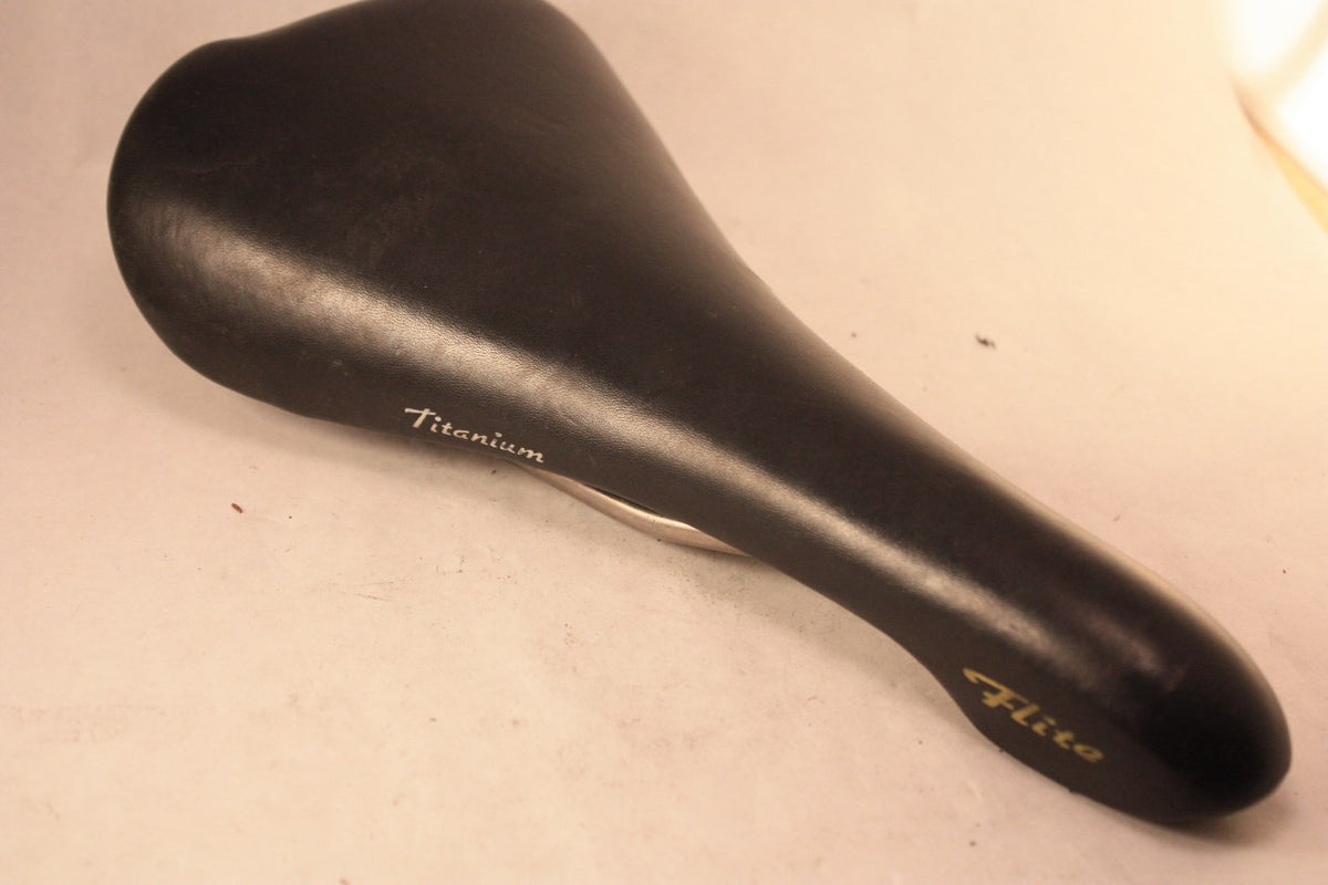 Selle Italia Flite Titanium Saddle: Original Early 1990's!