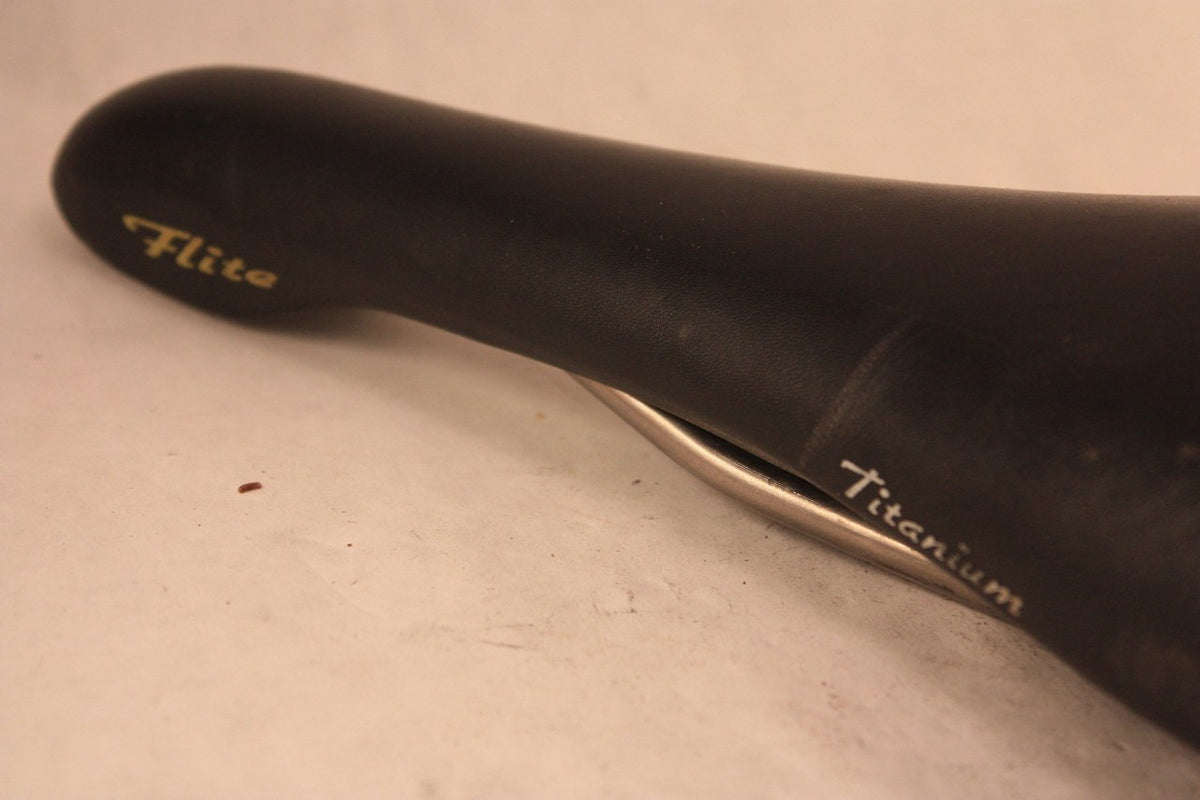 Selle Italia Flite Titanium Saddle: Original Early 1990's!