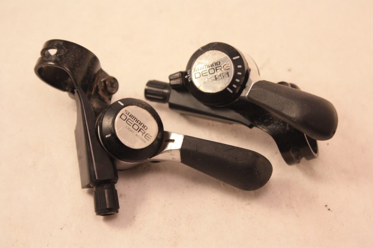 Shimano Deore SL-MT60 Thumb Shifters: 7-speed indexed, Used