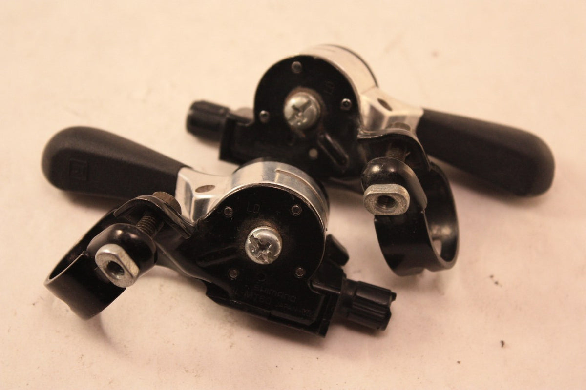 Shimano Deore SL-MT60 Thumb Shifters: 7-speed indexed, Used