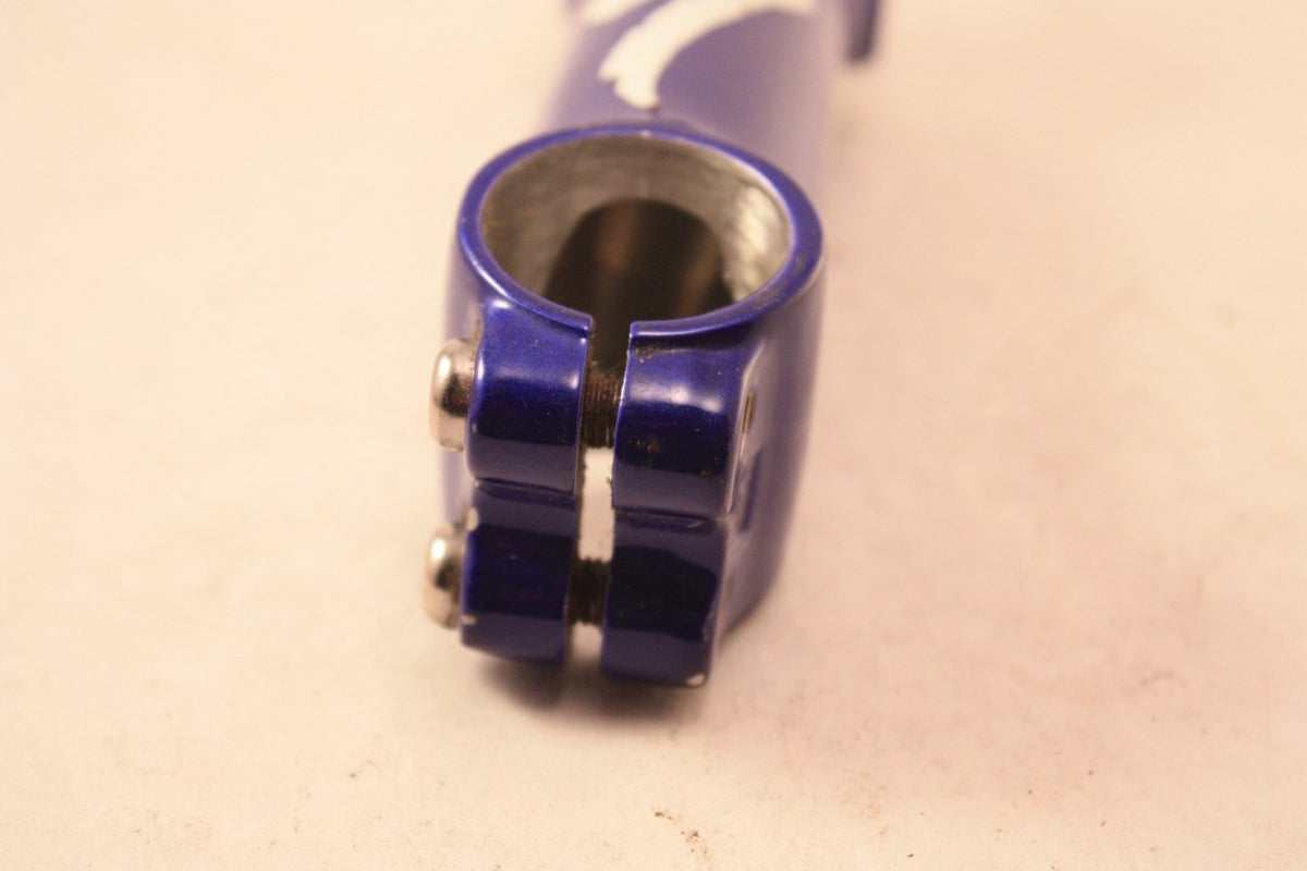 1990's Specialized Threadless Stem: Blue/White/Black, 120mm 25.4, 1 1/8"