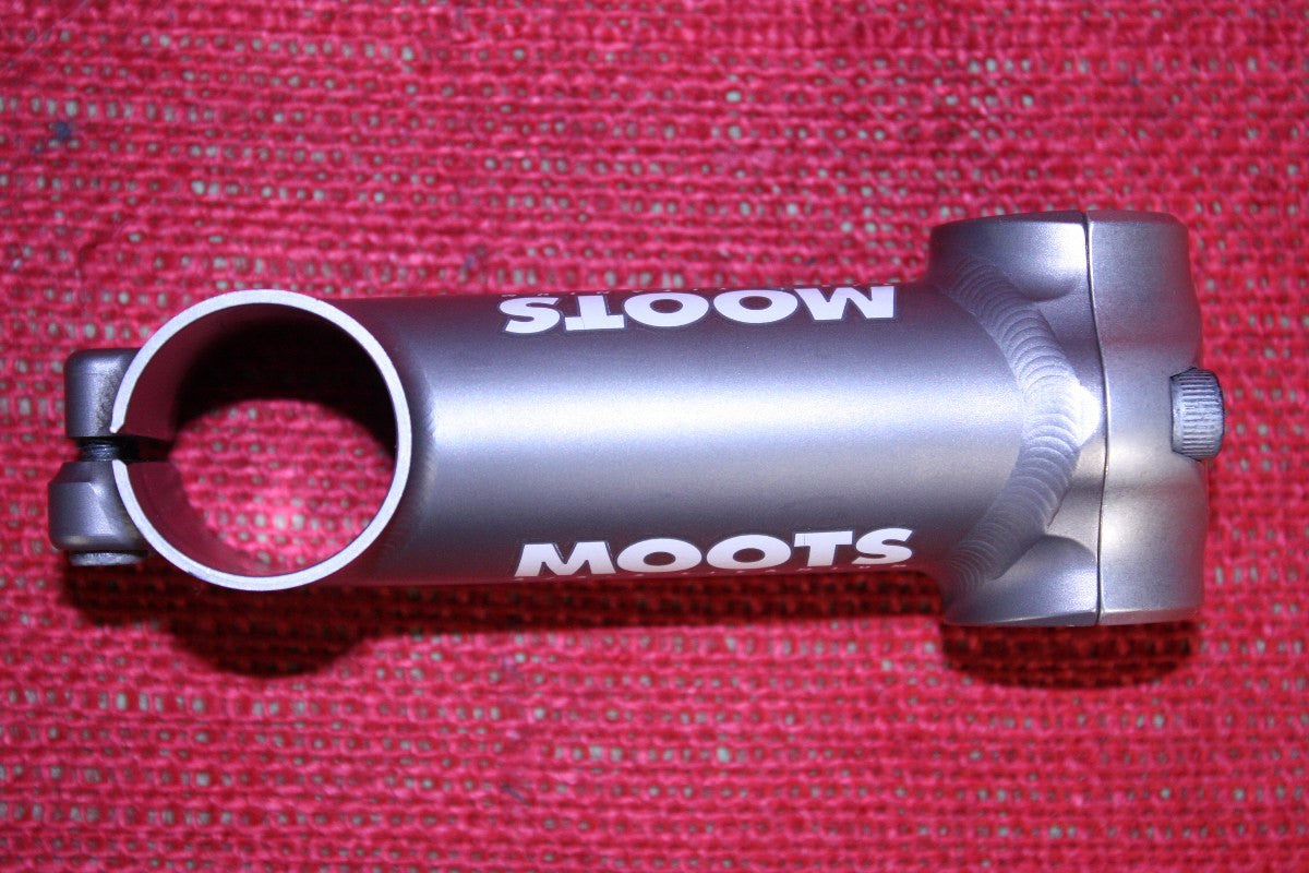 MOOTS Ti Beam Threadless Stem: 90mm x 25.4mm, 1 1/8" Zero Rise MINT
