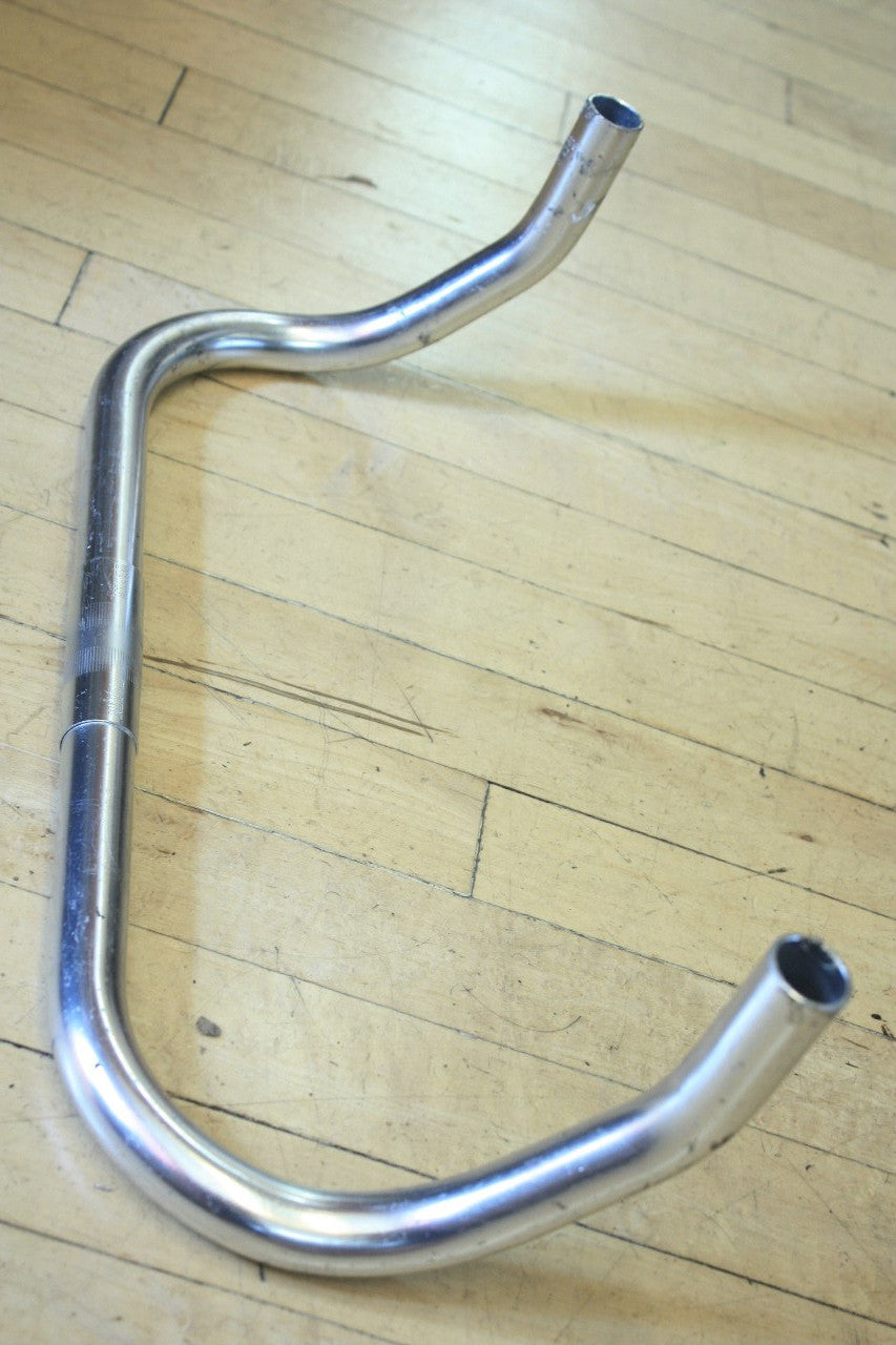 Nitto RB-009 Bullhorns / Time Trial Bars: 26mm, 42cm, Silver