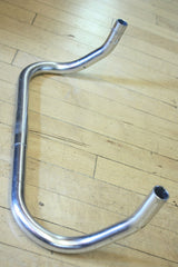 Nitto RB-009 Bullhorns / Time Trial Bars: 26mm, 42cm, Silver