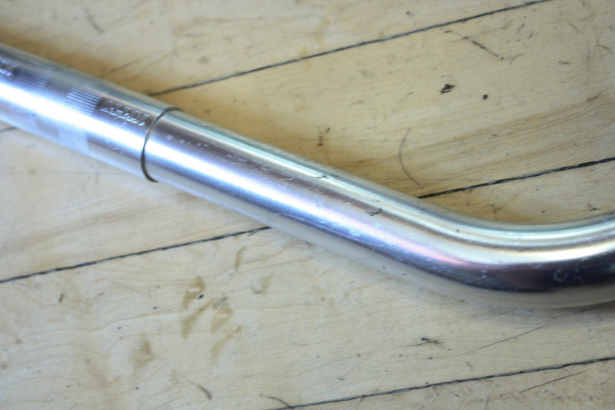 Nitto RB-009 Bullhorns / Time Trial Bars: 26mm, 42cm, Silver