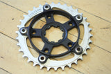 XTR M950 /M952 Crank Spider: 5-bolt 110/74mm BCD, Triple/double, w/34t Chainring