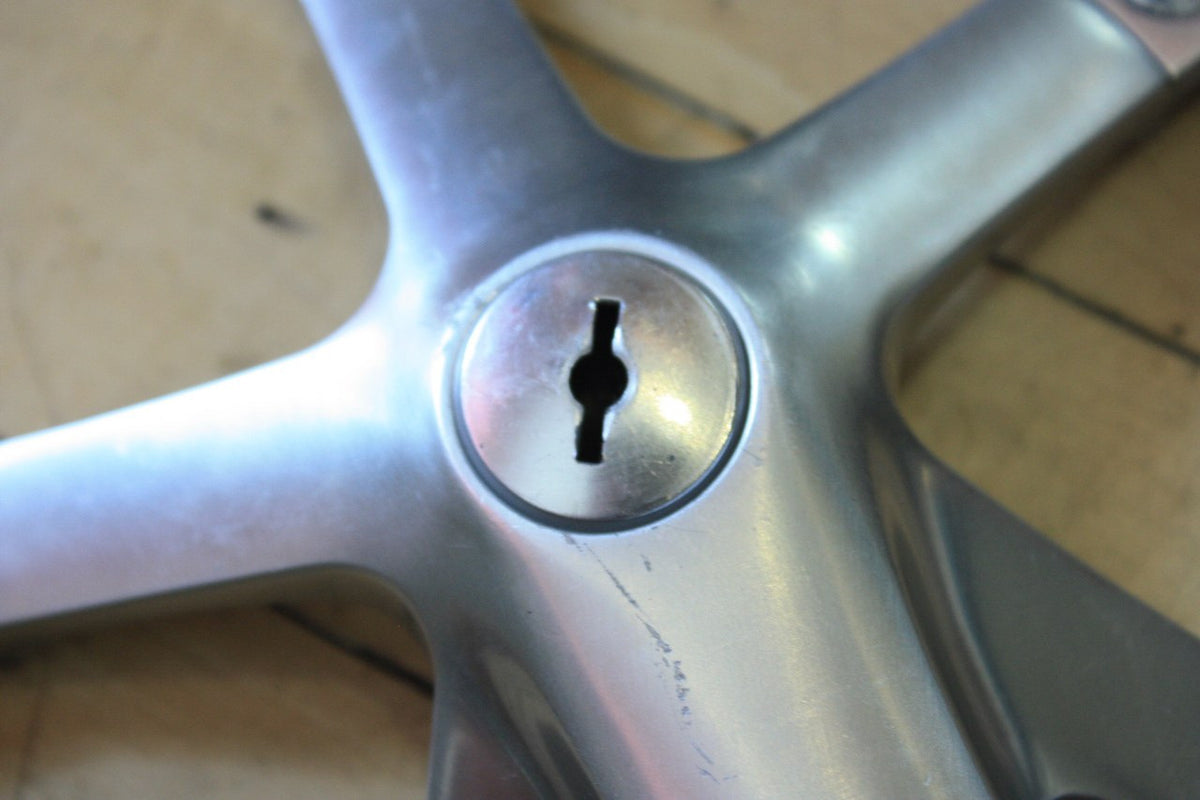 NOS Shimano 600 FC-6400 Crank: Tri Color, BioPace 52t, 165mm