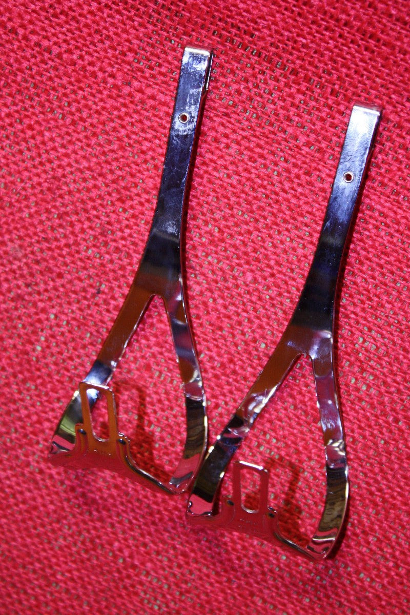 NIB/NOS Campagnolo C-Record Aero Toe Clips: Medium