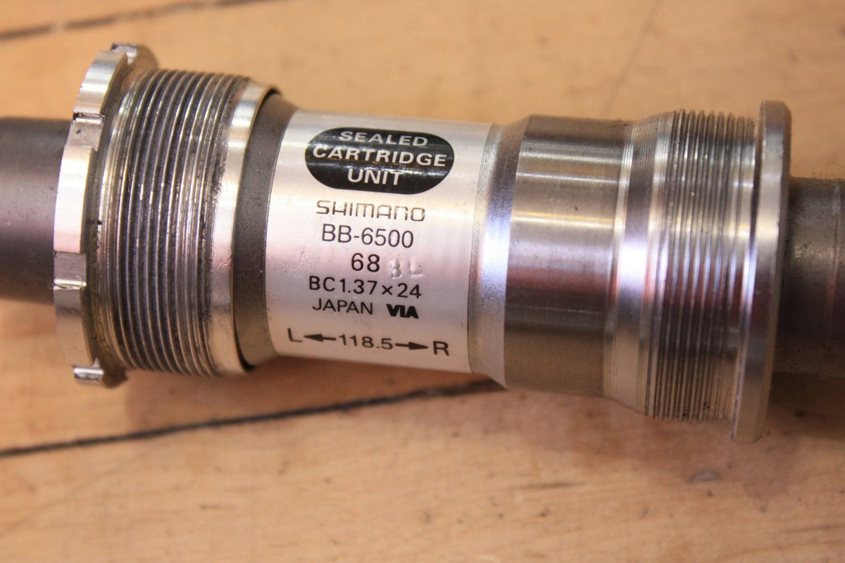 NIB Shimano Ultegra BB-6500 Bottom Bracket: 118.5mm Triple, Octalink V1