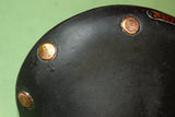 NOS Ideale TB 90 Leather Saddle: Alloy Rails, Saddle Clip, 1960's / 1970's