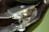 NOS Ideale TB 90 Leather Saddle: Alloy Rails, Saddle Clip, 1960's / 1970's