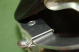 NOS Ideale TB 90 Leather Saddle: Alloy Rails, Saddle Clip, 1960's / 1970's