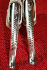 Campagnolo Cobalto / C-Record Brake Levers: White Hoods, Non-Aero