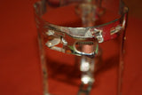 REG Erector Water Bottle Cage w/spring Clamp: Chrome, #164