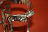 REG Erector Water Bottle Cage w/spring Clamp: Chrome, #164