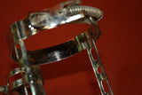REG Erector Water Bottle Cage w/spring Clamp: Chrome, #164