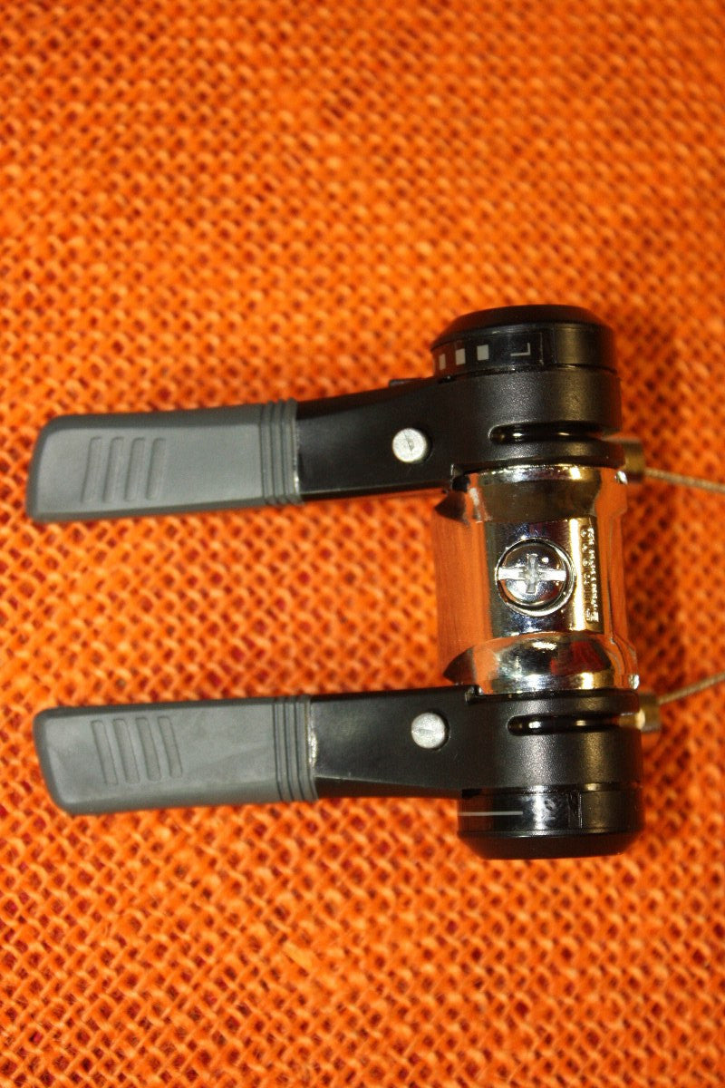 NIB Shimano Stem Shifters: 6-speed Indexed, Cables, Housing