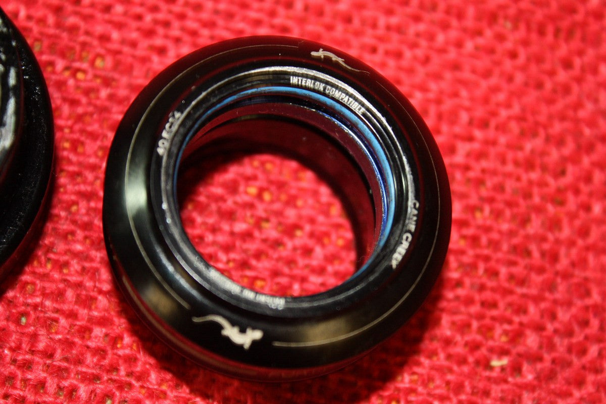 Cane Creek Forty Tapered Headset: 1.5" - 1 1/8", Black 40EC34