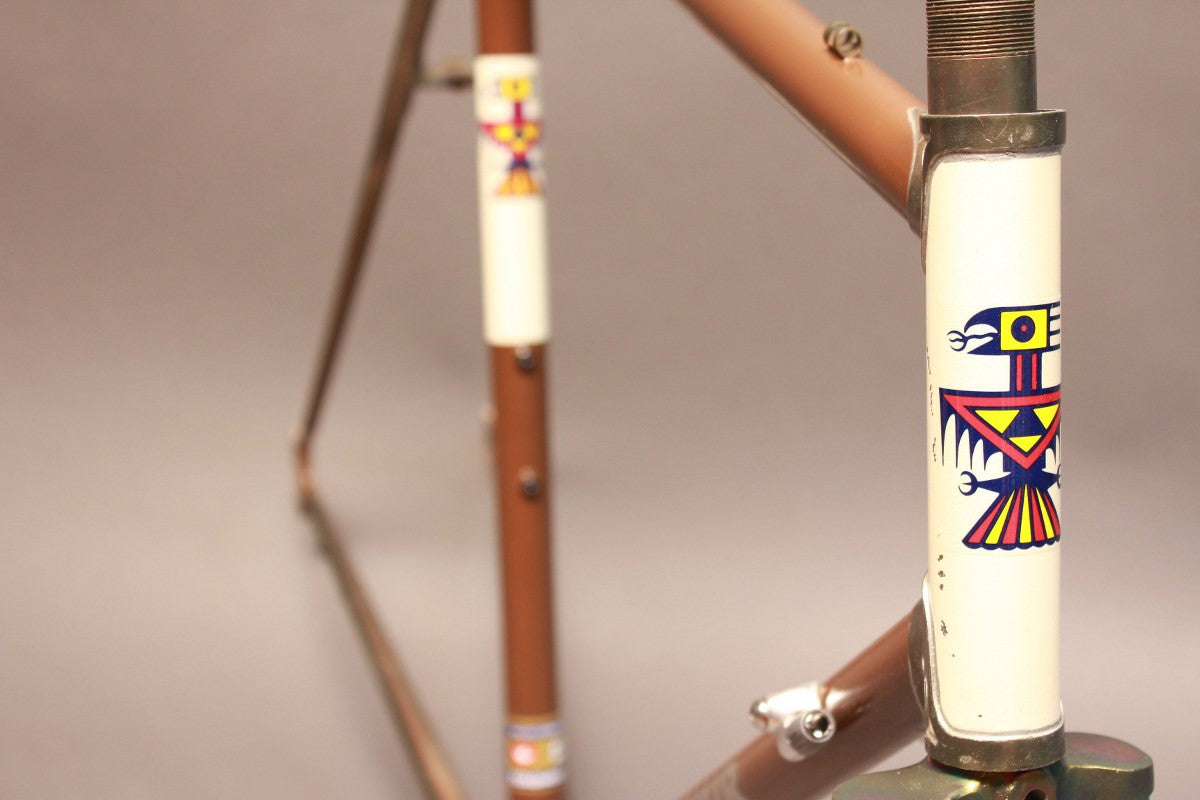 1974 Andy Gilmour Frame/Fork: Gilmour's 244th Frame Ever! Nickel Plated Fork/Lugs - 56cm