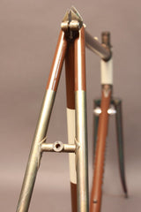 1974 Andy Gilmour Frame/Fork: Gilmour's 244th Frame Ever! Nickel Plated Fork/Lugs - 56cm
