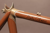 1974 Andy Gilmour Frame/Fork: Gilmour's 244th Frame Ever! Nickel Plated Fork/Lugs - 56cm