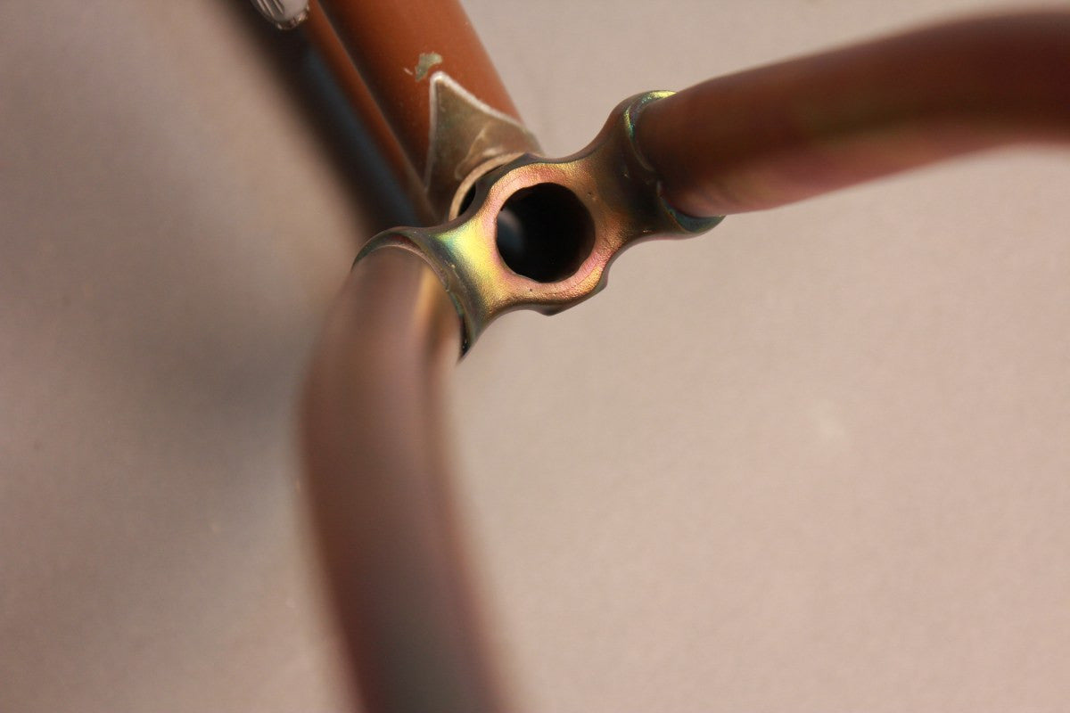 1974 Andy Gilmour Frame/Fork: Gilmour's 244th Frame Ever! Nickel Plated Fork/Lugs - 56cm