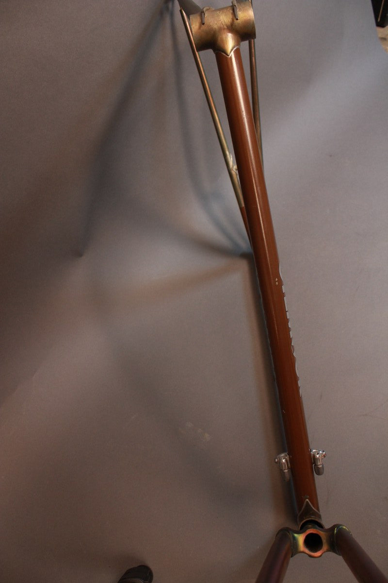 1974 Andy Gilmour Frame/Fork: Gilmour's 244th Frame Ever! Nickel Plated Fork/Lugs - 56cm