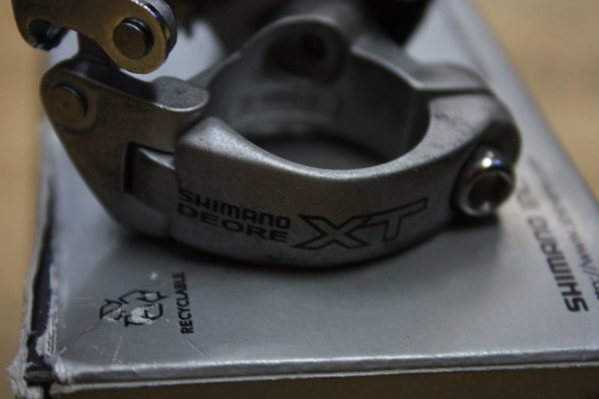 NIB Shimano XT FD-M750 Front Derailleur: 28.6mm, Top Swing, Bottom Pull