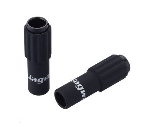 Jagwire Mini Inline Adjusters: Black (pair)