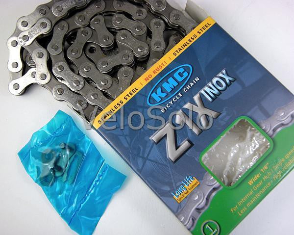 KMC Z1X INOX Stainless Steel 1/8" Singlespeed/Track Chain
