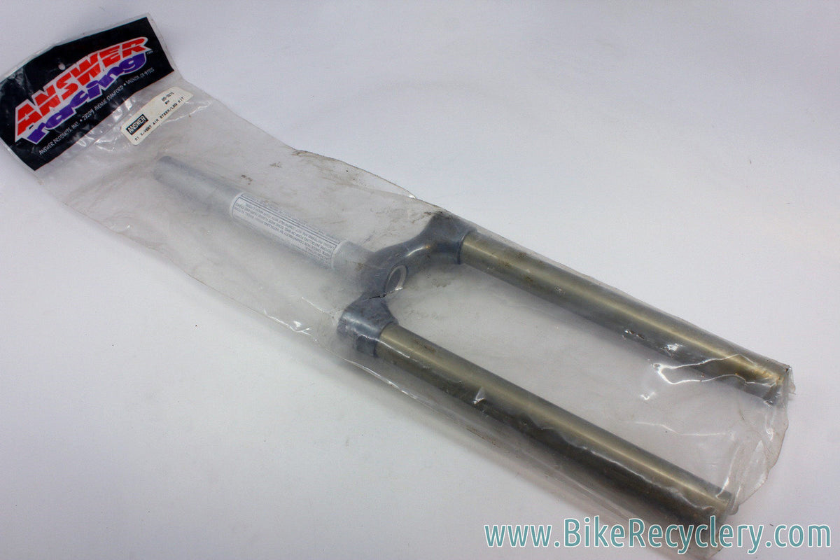 NIB/NOS 2001 Manitou X-Vert Air Uppers: Stanchions - Crown - 1 1/8" Steerer