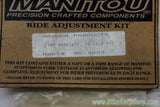 Vintage Manitou Elastomer Rebuild Kit: 1996 EFC & SX - Firm