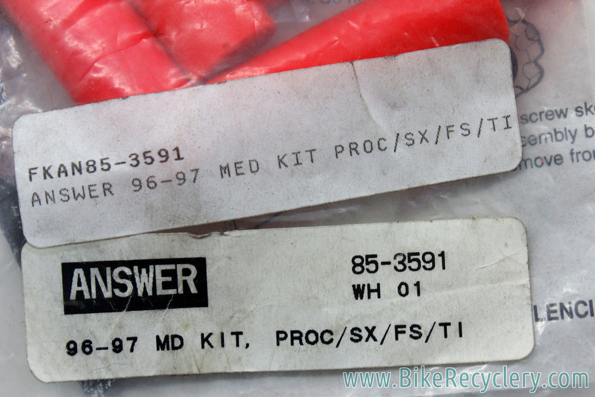 Vintage Manitou Elastomer Rebuild Kit: 1996 -1997 Pro C - SX - SX Ti - FS (Medium)