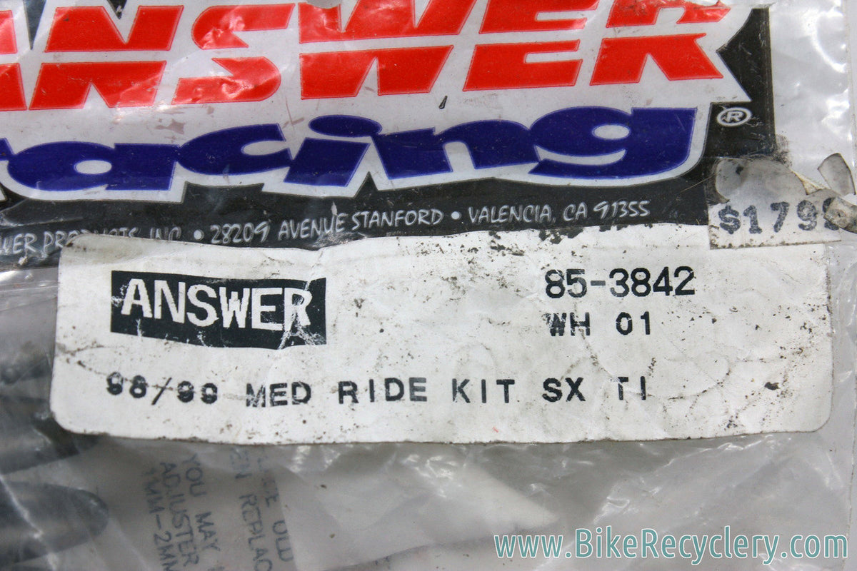 Vintage Manitou Elastomer Rebuild Kit: 1998-1999 SX Ti (medium)