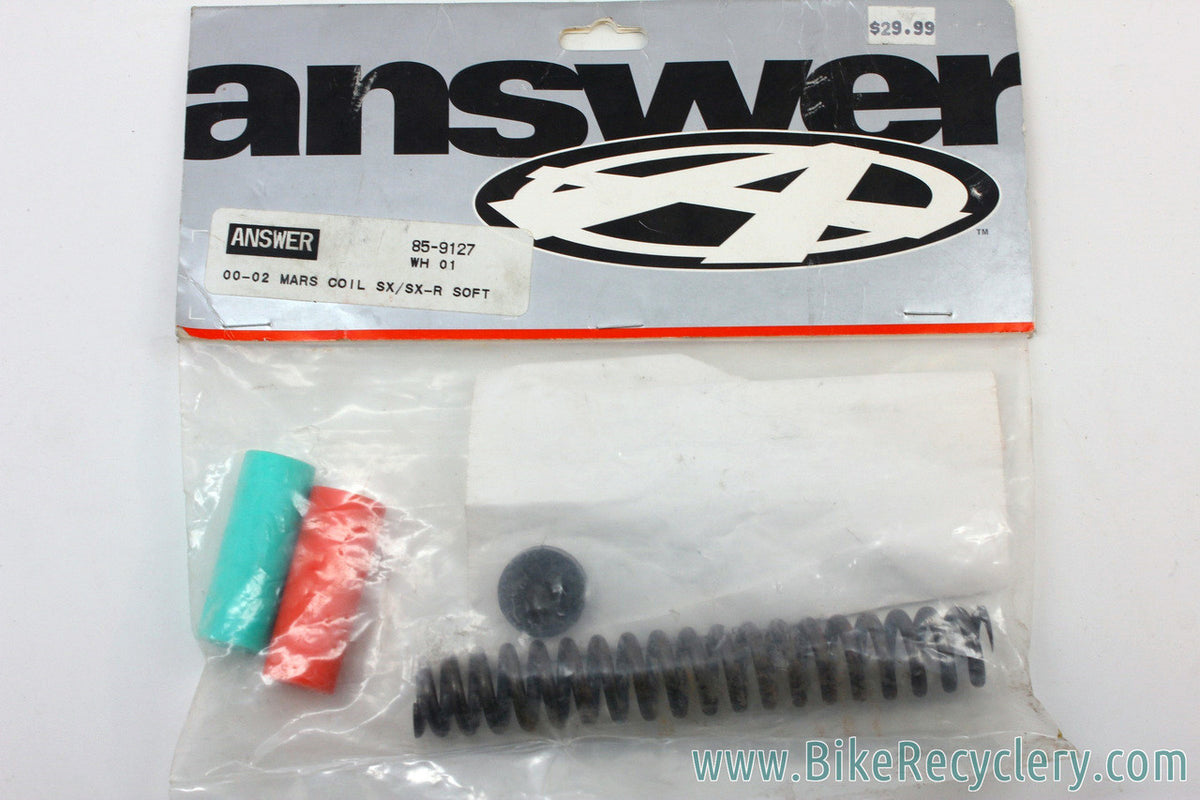 Vintage Manitou MCU Elastomer & Spring Rebuild Kit: 2000 Mars & SX/SX-R - Soft