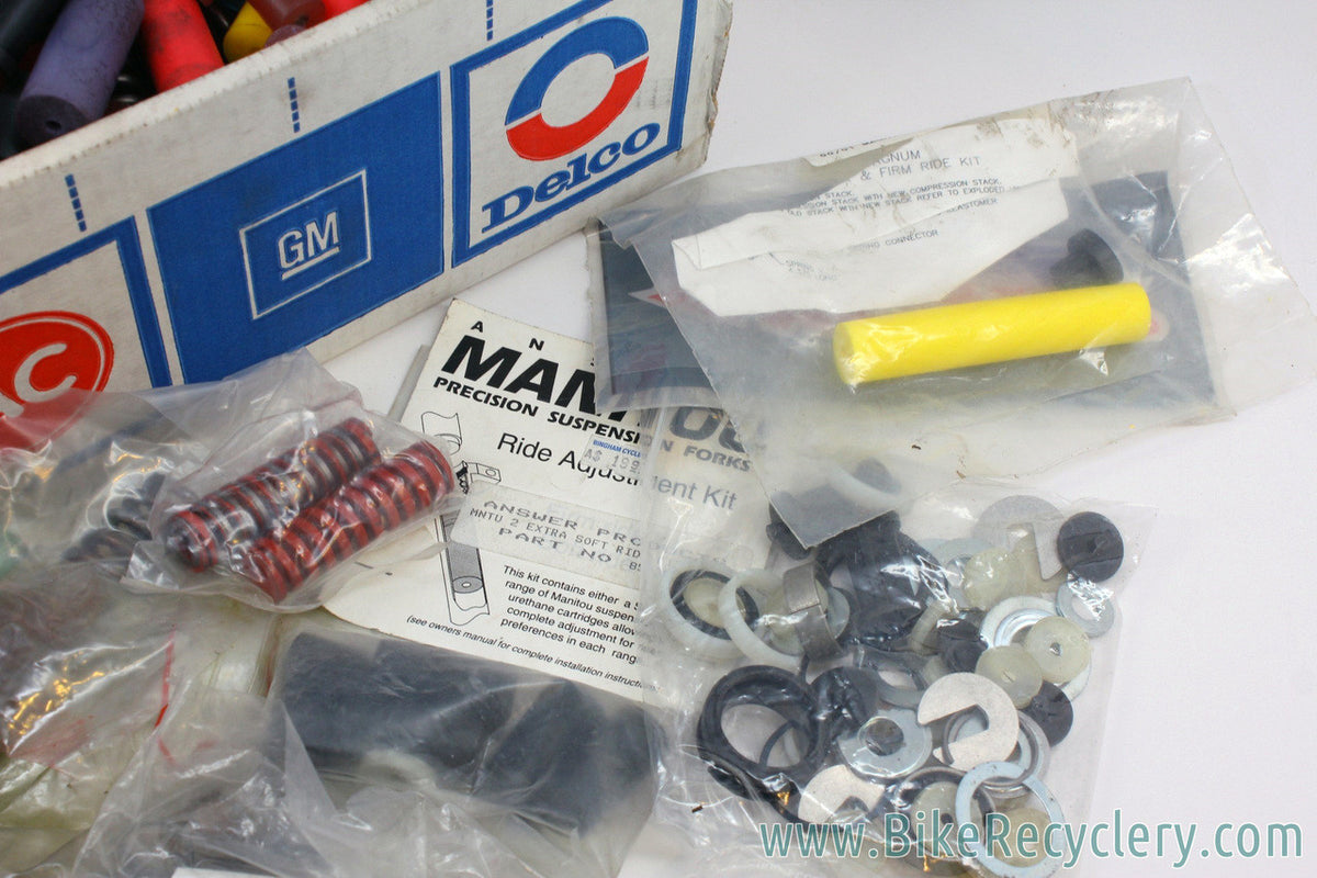 HUGE Lot of Manitou Elastomers, Springs, Bushings, Hardware: Mostly NOS