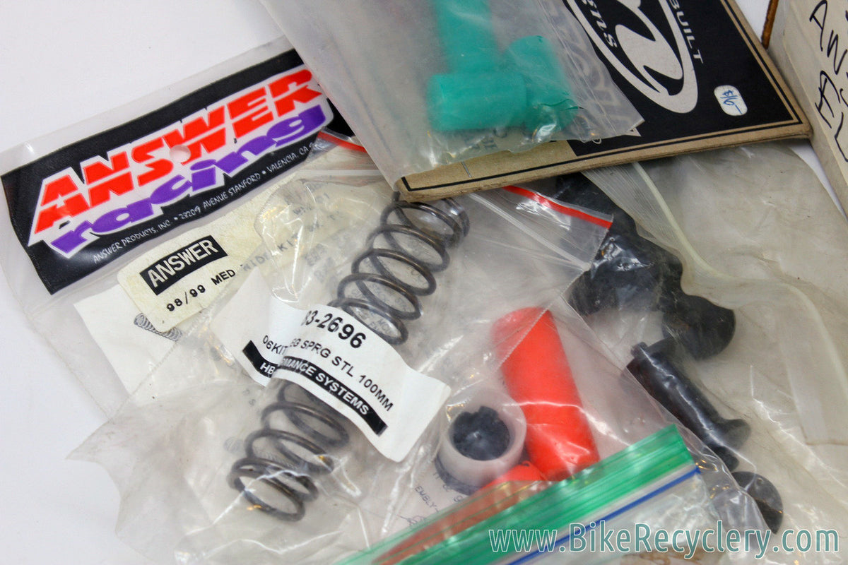 HUGE Lot of Manitou Elastomers, Springs, Bushings, Hardware: Mostly NOS