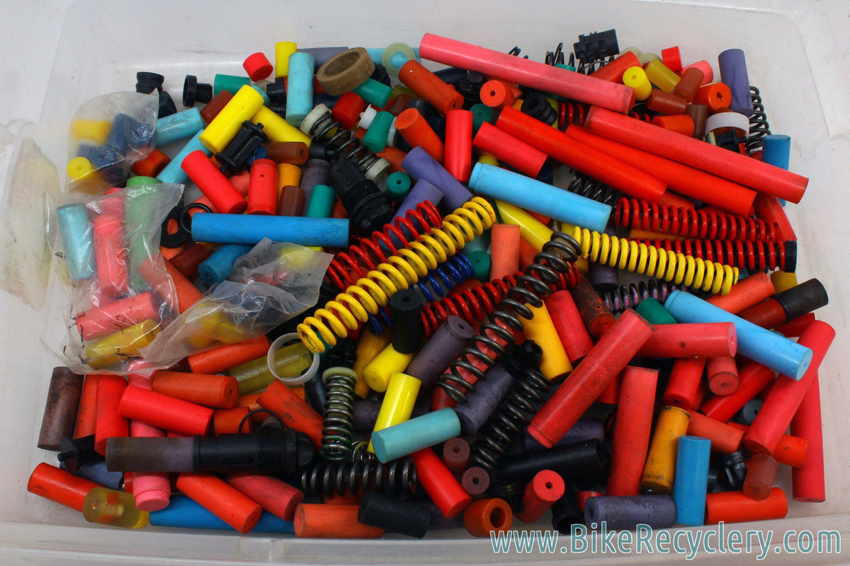 HUGE Lot of Manitou Elastomers, Springs, Bushings, Hardware: Mostly NOS