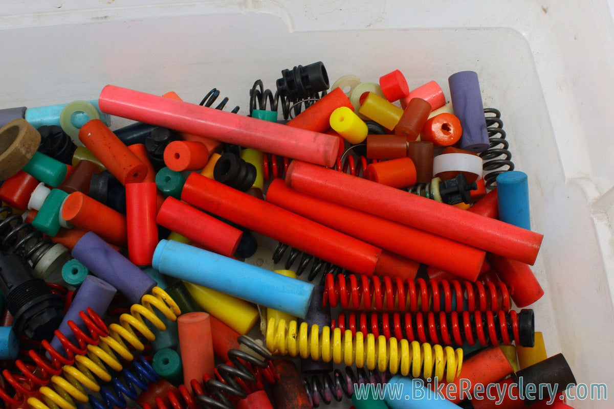 HUGE Lot of Manitou Elastomers, Springs, Bushings, Hardware: Mostly NOS