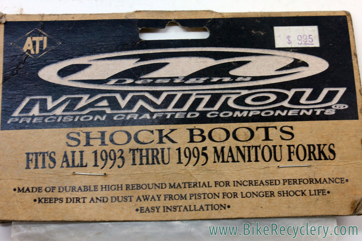 NIB/NOS 1990's Manitou Fork Boots: M1/M2/M3/M4/EFC - Black