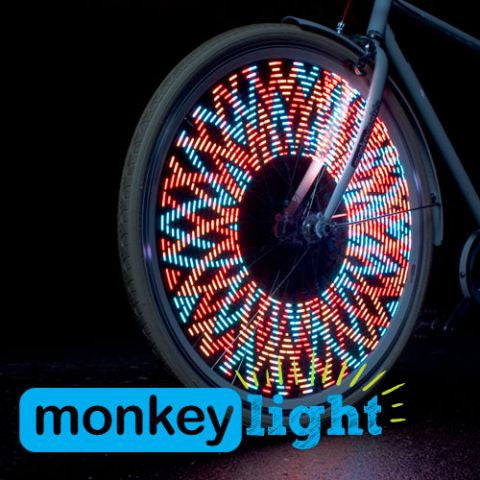 Monkey Lights M232 Wheel Light: Covers entire wheel