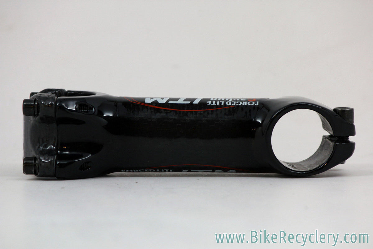 ITM Forged Lite Carbon Stem: 110mm x 31.8mm - 10D - 162g - Black