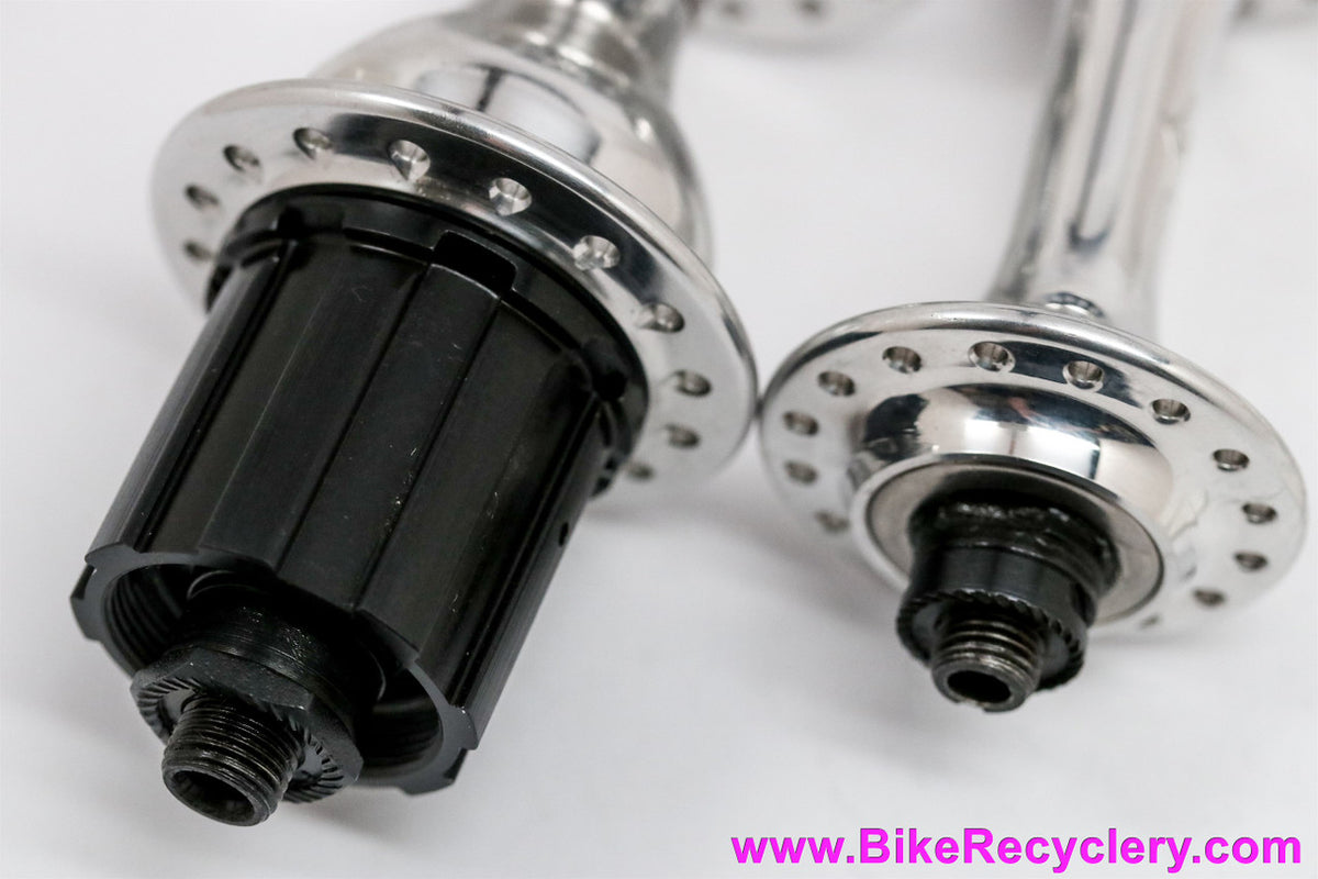 NIB/NOS Campagnolo Athena RS 7s Cassette Hubset & QR: 126mm - 32H - Rare