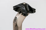 NIB/NOS Ritchey W.C.S Pro Seatpost: RARE Champagne/Platinum! 27.0mm x 330mm - Nitto - 1991-1997 Vintage -