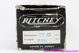 NIB/NOS Ritchey W.C.S Pro Seatpost: RARE Champagne/Platinum! 27.0mm x 330mm - Nitto - 1991-1997 Vintage -