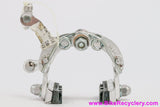 NOS DIA-COMPE G-Series Road Side Pull Caliper REAR Brake: Silver w/ Red Washer