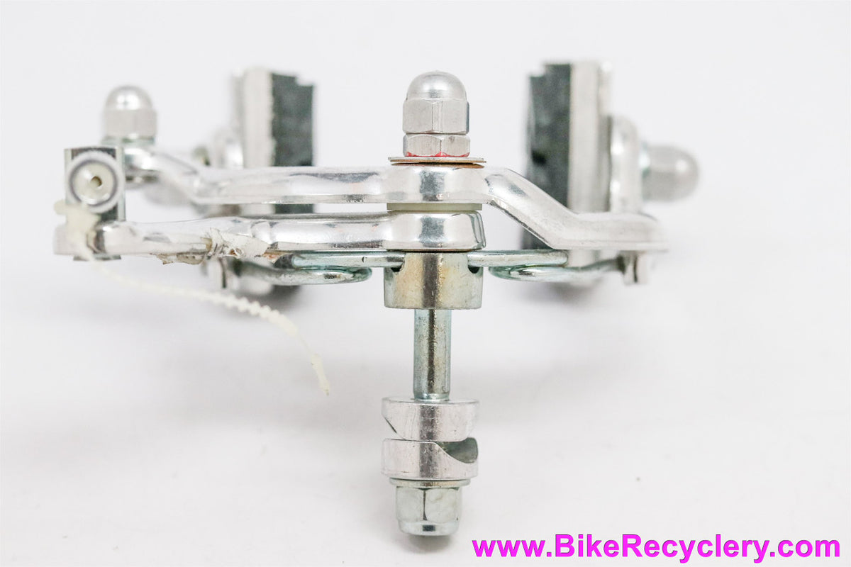 NOS DIA-COMPE G-Series Road Side Pull Caliper REAR Brake: Silver w/ Red Washer
