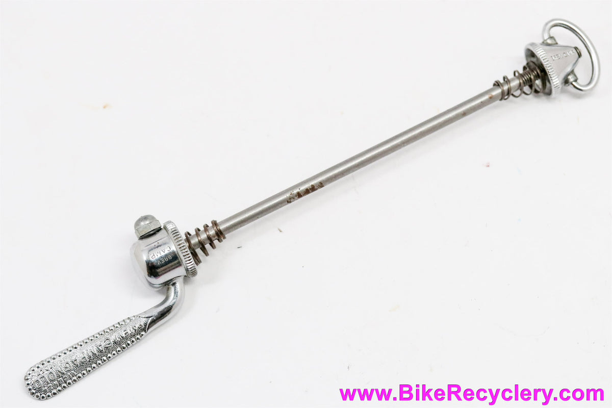 NOS Campagnolo Nuovo Record REAR Quick Release Skewer: Flat Blade - Pre CPSC 1960's 1970's (Single)
