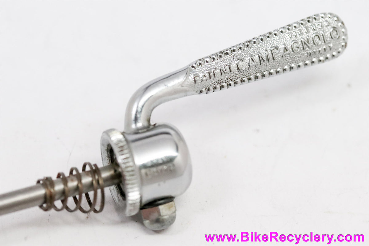 NOS Campagnolo Nuovo Record REAR Quick Release Skewer: Flat Blade - Pre CPSC 1960's 1970's (Single)